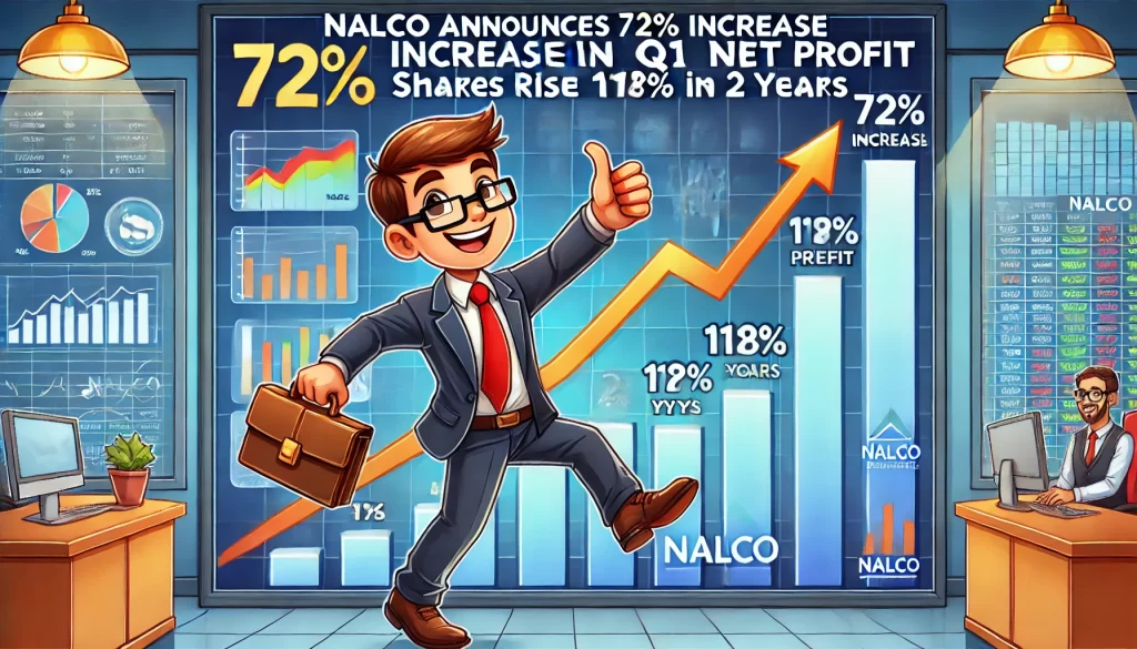 NALCO Announces 72% Increase in Q1 Net Profit, Shares Rise 118% in 2 Years