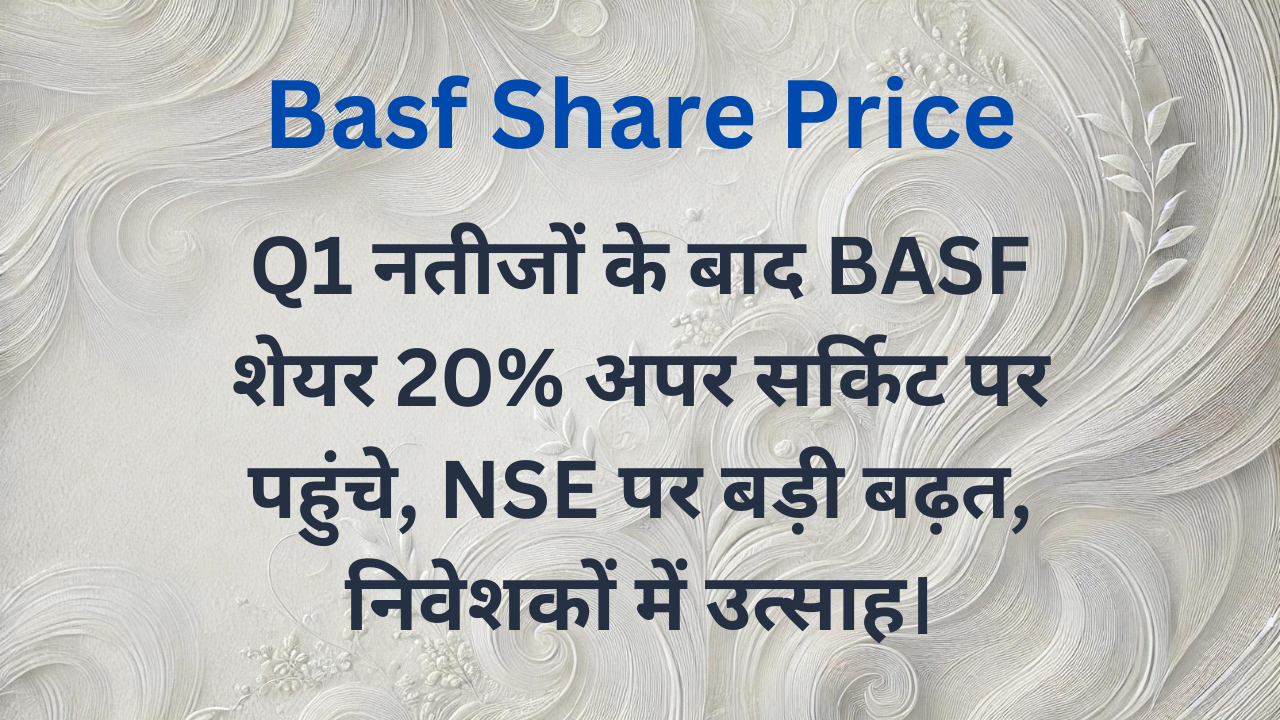 Basf Share Price